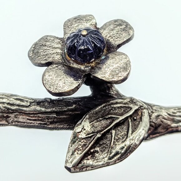 Vintage Bombay Company Metal Branch Floral Serving Set - Picture 5 of 5